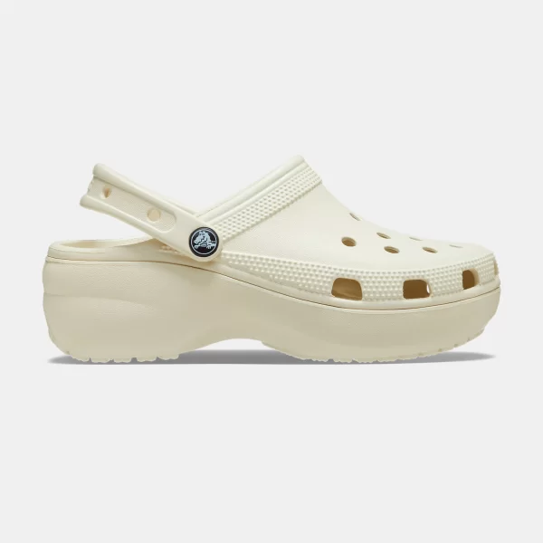 CROCS CLASSIC PLATFORM CLOG ΜΠΕΖ