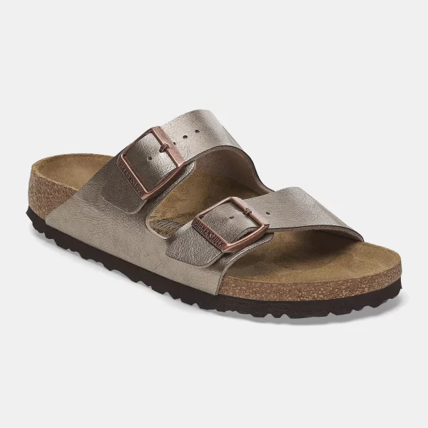 BIRKENSTOCK ARIZONA BIRKO-FLOR SANDALS - NARROW FIT ΚΑΦΕ