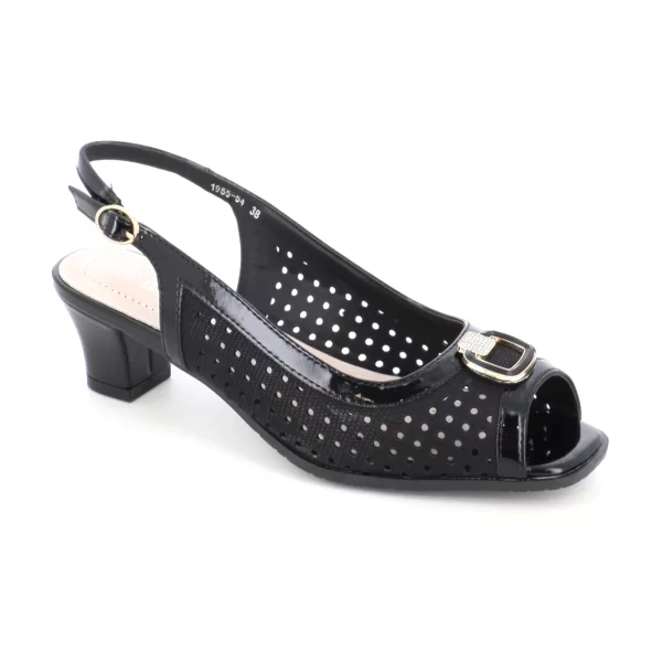 1955-54 ΓΥΝΑΙΚΕΙΟ ΥΠΟΔΗΜΑ ΠΕΔΙΛΟ, ΜΑΥΡΟ