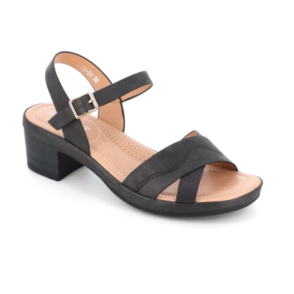 7736-51 ΓΥΝΑΙΚΕΙΟ ΥΠΟΔΗΜΑ ΠΕΔΙΛΟ, ΜΑΥΡΟ