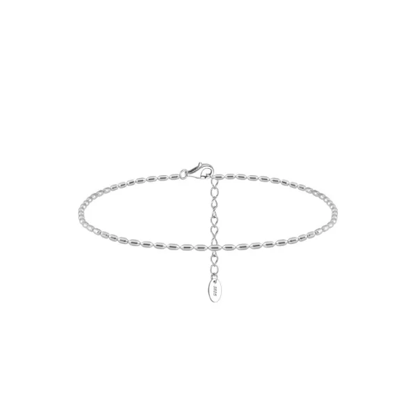 Ασημένιο βραχιόλι ποδιού