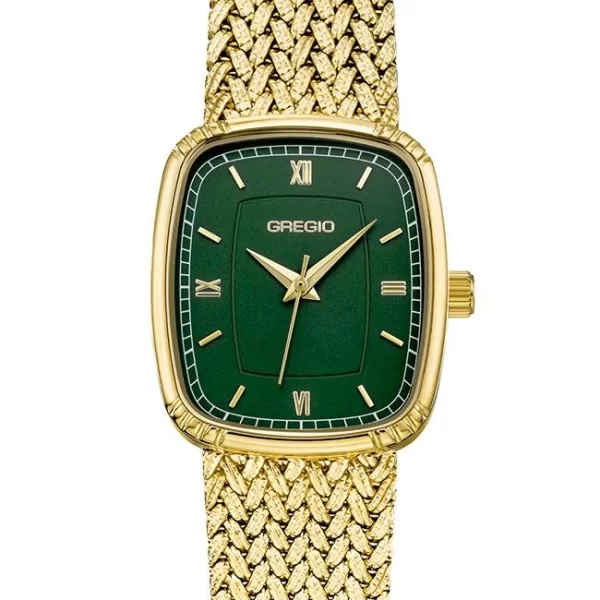 GREGIO Divina - GR650021, Gold case with Stainless Steel Bracelet