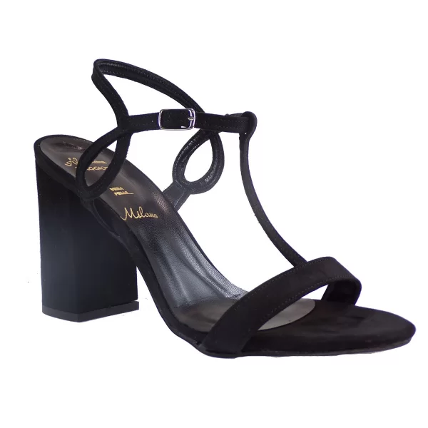 Alessandra Paggioti Γυναικεία Πέδιλα 98640 Μαύρο