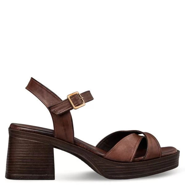 PLATFORM HEEL SANDALS