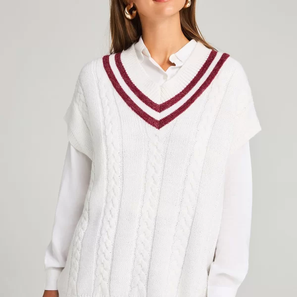 Γυναικείο πλεκτό κοντομάνικο