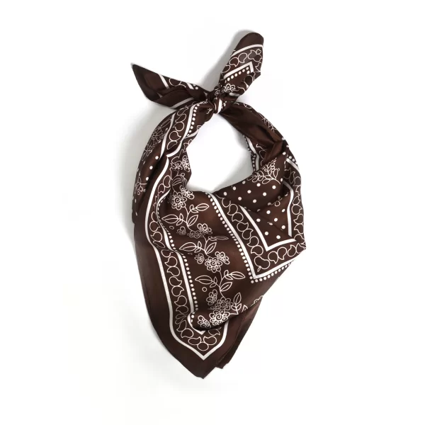 Φουλάρι με paisley print