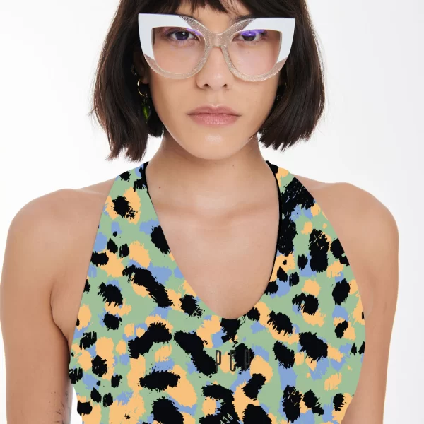 Αθλητικό τοπ Genesis - LIGHT GREEN