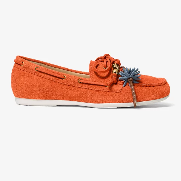 MICHAEL KORS 40S6FAFR2S ΜΟΚΑΣΙΝΙΑ & LOAFERS MICHAEL MICHAEL KORS 40S6FAFR2S-835 Orange