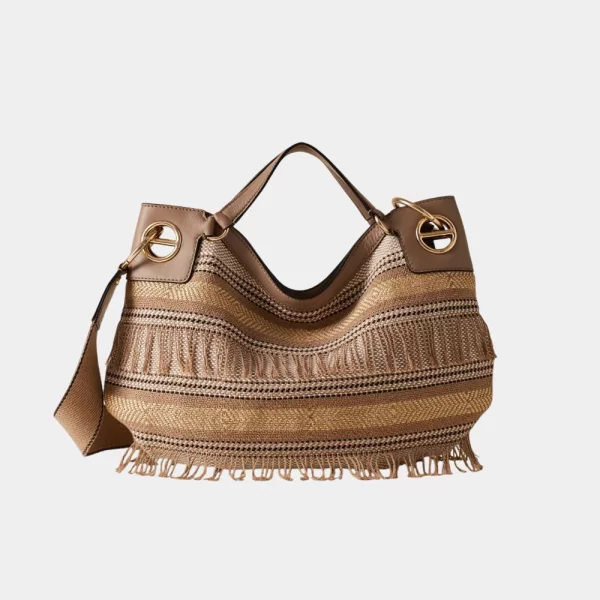 BORBONESE BORBONESE HANDBAG 66%CO19%PL15%FIBRES IT.ORIGIN P2691010262-0212-A92 Mixed