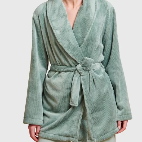 JEANNETTE ΡΟΜΠΑ ΣΤΑΥΡΩΤΗ 3/4 7771-ΜΕΝΤΑ LightGreen