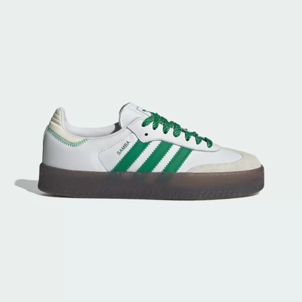 adidas Sambae Cloud White Green Women's IE9105 MBS