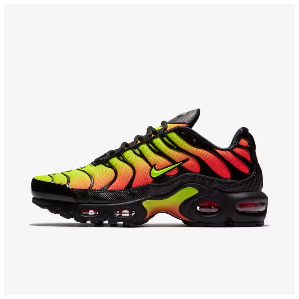 Nike Air Max Plus Black Volt Solar Red Women's AQ9979001 MBS