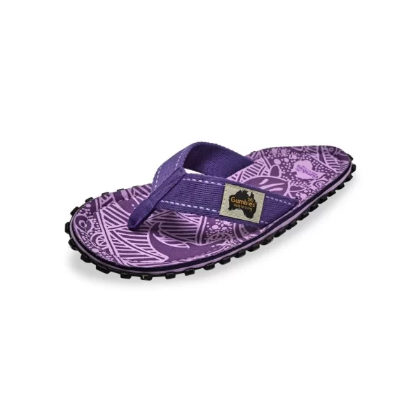 Gumbies Islander FlipFlops Unisex Purple Signature FlipFlops GUFFISL151