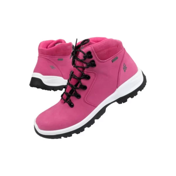 4F H4Z21-OBDH253-55S Γυναικεία Ορειβατικά Μποτάκια Ροζ