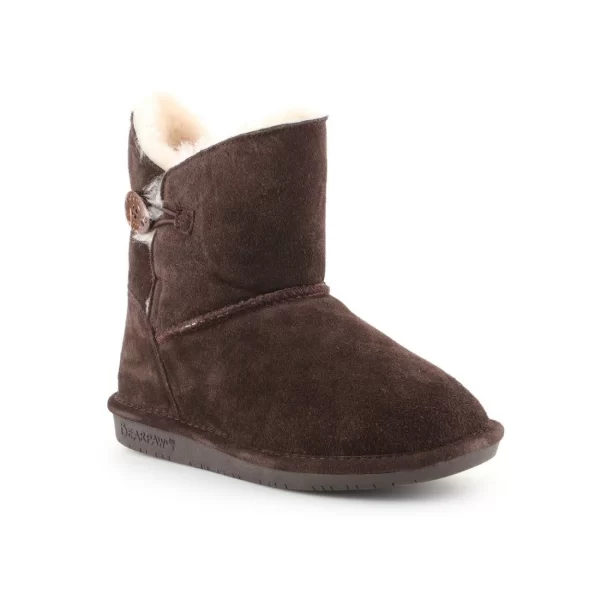 Bearpaw Rosie Γυναικεία Μποτάκια Chocolate II 1653W-030