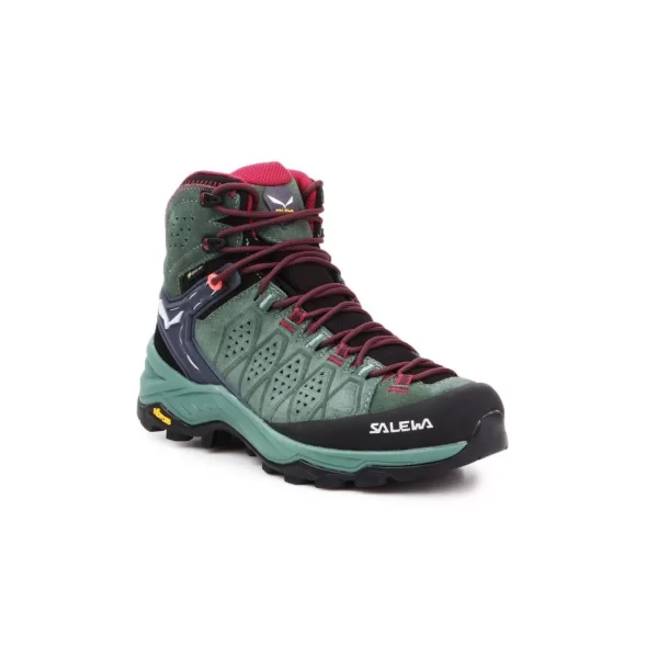 Salewa Alp Trainer 2 Mid GTX 61383-5085 Γυναικεία Ορειβατικά Μποτάκια Αδιάβροχα με Μεμβράνη Gore-Tex Πράσινα