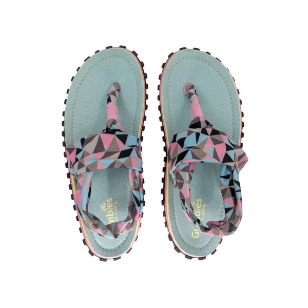 Gumbies Slingback Flip Flops W GSBWNGEOM