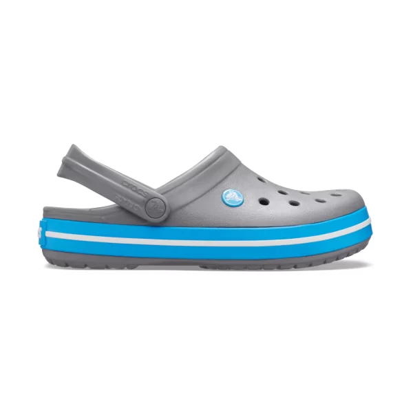Crocs Crocband Ανατομικά Σαμπό Γκρι 11016-07W