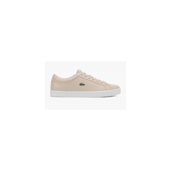 Lacoste Straightset Lace 317 Γυναικεία Sneakers Μπεζ 34CAW006015J