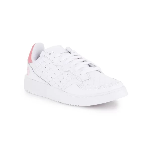 Adidas Supercourt Γυναικεία Sneakers Cloud White / Glow Pink EF5925