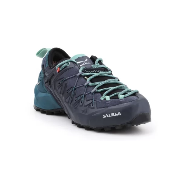 Salewa Wildfire Edge GTX 61376-3838 Γυναικεία Ορειβατικά Παπούτσια Αδιάβροχα με Μεμβράνη Gore-Tex Μπλε