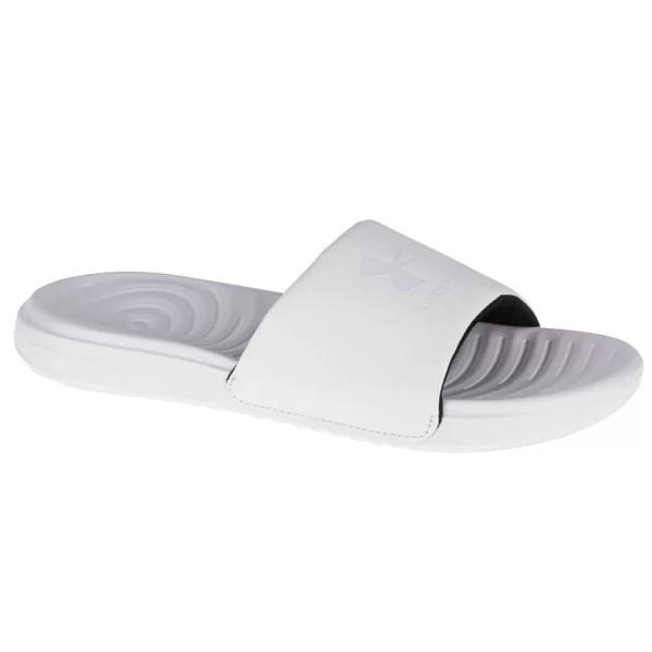 Under Armour Ansa Fixed Slides σε Λευκό Χρώμα 3023772-101