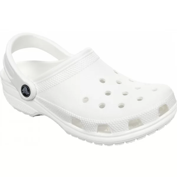 Crocs Classic Ανατομικά Σαμπό Λευκά 10001-100
