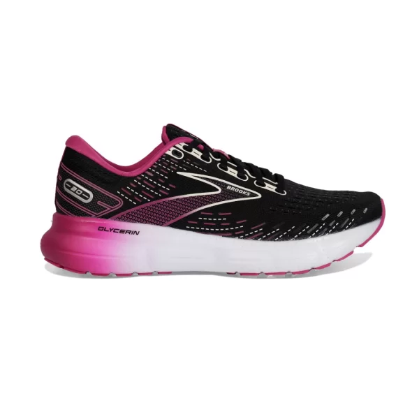 Brooks Glycerin 20 120369-094 Γυναικεία Αθλητικά Παπούτσια Running Μαύρα