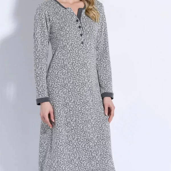 JEANNETTE ΝΥΧΤΙΚΟ ΠΑΤΙΛΕΤΑ ΖΑΚΑΡ J8154-ΓΚΡΙ Gray