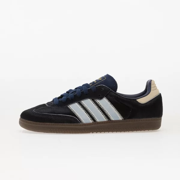 adidas Samba OG Pony Hair Night Indigo Clear Sky Women's JS3934 MBS