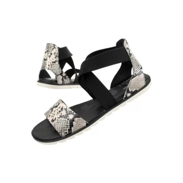 Sorel Ella II Γυναικεία Σανδάλια σε Μαύρο Χρώμα NL4043-010