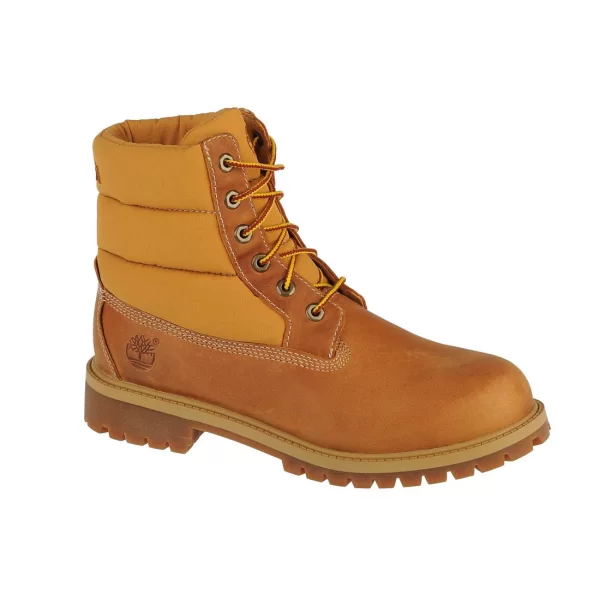 Timberland 6inch Prem Δερμάτινα Γυναικεία Αρβυλάκια Καφέ A1I2Z