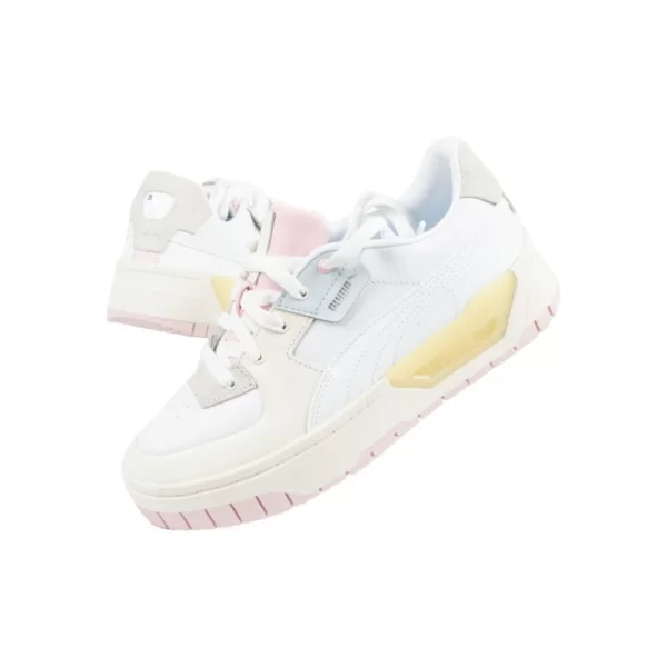 Puma Cali Dream Γυναικεία Sneakers Λευκά 383112-01