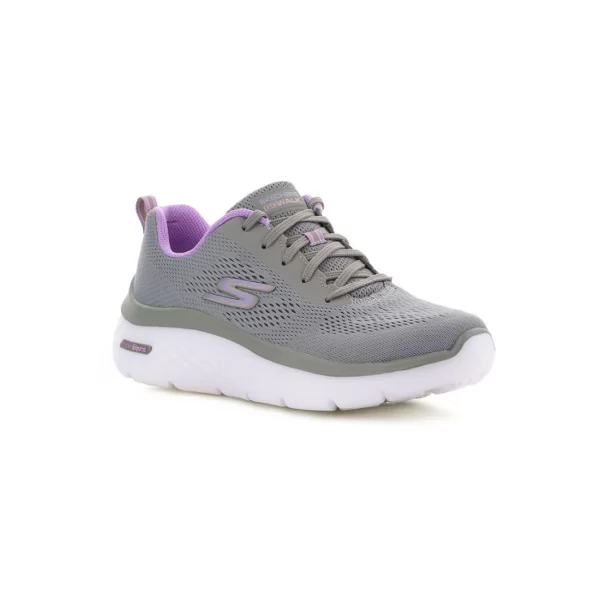 Skechers Hyper Burst Γυναικεία Sneakers Γκρι 124578-GYPR