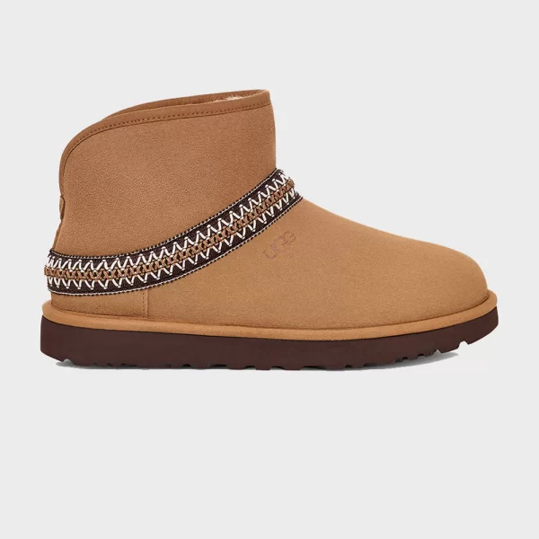 UGG 1158262 Classic Mini Crescent ΧΑΜΗΛΗ ΜΠΟΤΑ UGG 1158262-00KD Tan