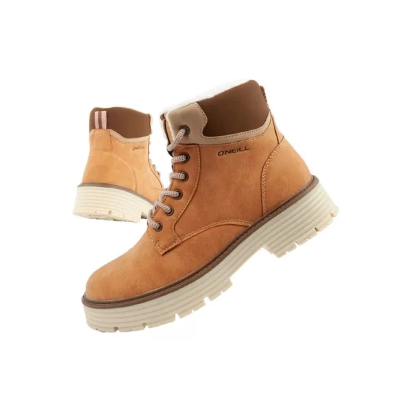 O'neill winter boots women's hiking boots ankle boots insulated fashionable brown
