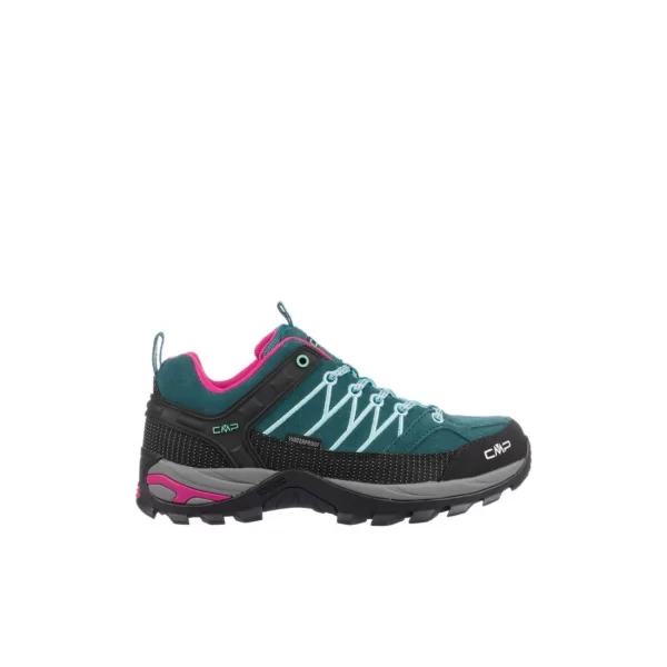 CMP Rigel Low WP women's trekking shoes turquoise 3Q1324616NN