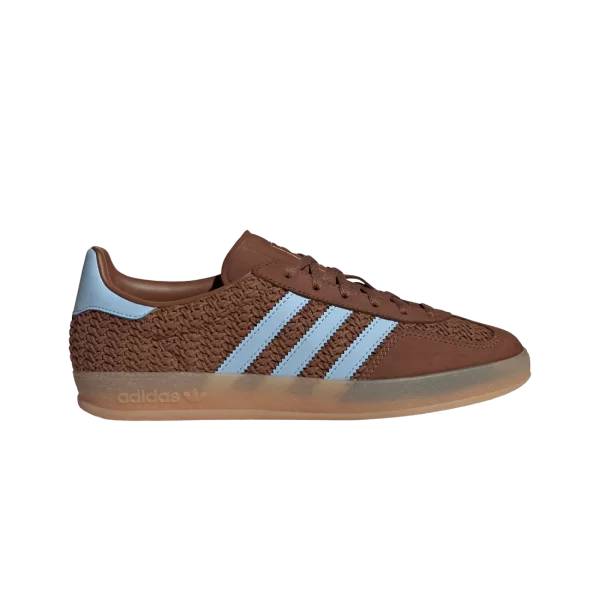 adidas Gazelle Indoor Preloved Brown Clear Sky Gum Women's JS1417 MBS