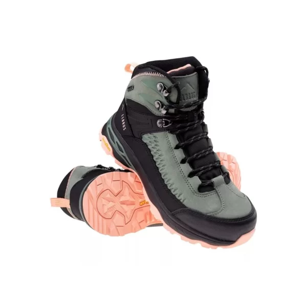 Elbrus Engen 92800555459 Γυναικεία Ορειβατικά Μποτάκια Αδιάβροχα Μαύρα