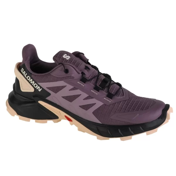 Salomon Alphacross 4 L47205200 Γυναικεία Αθλητικά Παπούτσια Trail Running Moonspace / Black / Peach