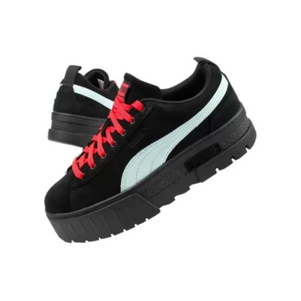 Puma x Dua Lipa Mayze SD Γυναικεία Flatforms Sneakers Μαύρα 387294-05