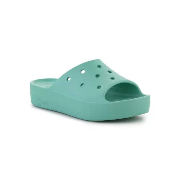 Crocs Slides με Πλατφόρμα σε Μπεζ Χρώμα 208180-3UG