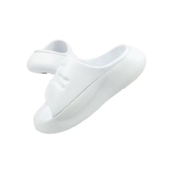 Lacoste Croco 3.0 Slides με Πλατφόρμα σε Λευκό Χρώμα 45CFA000421G