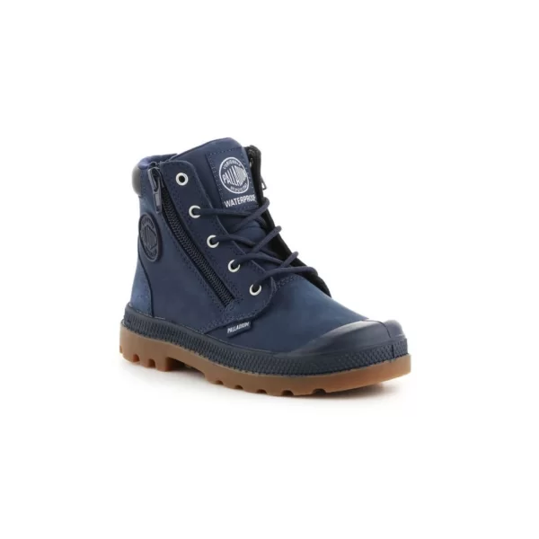 Palladium Pampa Παιδικά Μποτάκια Καφέ 53476-216-M