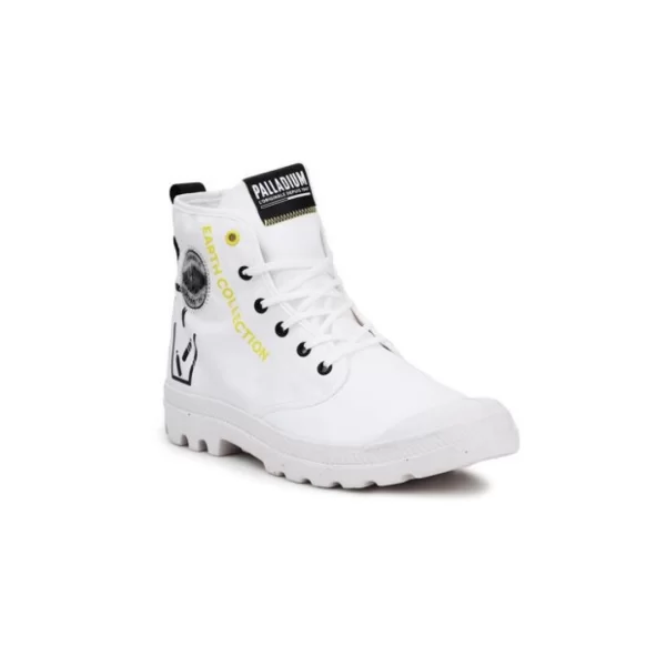 Palladium Pampa Λευκά Ανδρικά Αρβυλάκια 77054-116