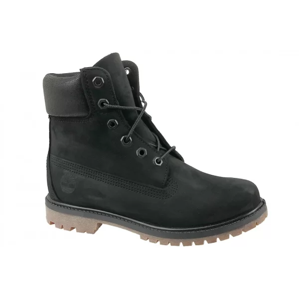 Timberland Buty 6inch Premium Δερμάτινα Γυναικεία Αρβυλάκια Μαύρα A1K38