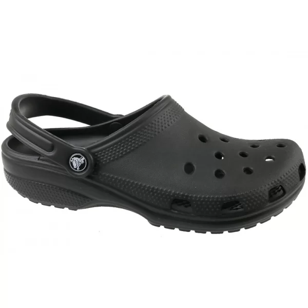 Crocs Classic Ανατομικά Σαμπό Μαύρα 10001-001