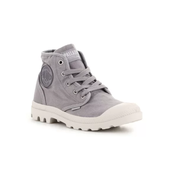 Palladium Pampa Hi Γυναικεία Μποτάκια Γκρι 92352-071-M