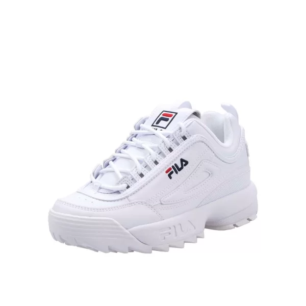 Fila Disruptor Low Sneakers Γυναικεία Chunky Sneakers Λευκά 1010302-1FG