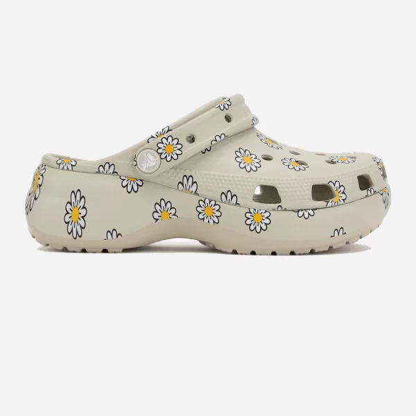 CROCS Classic Platform Floral Clog 212668-1WY Multi